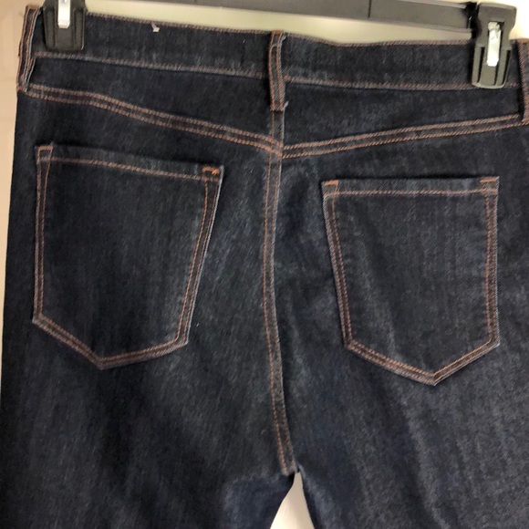 Dark indigo slim cut cropped jeans - Picture 3 of 3